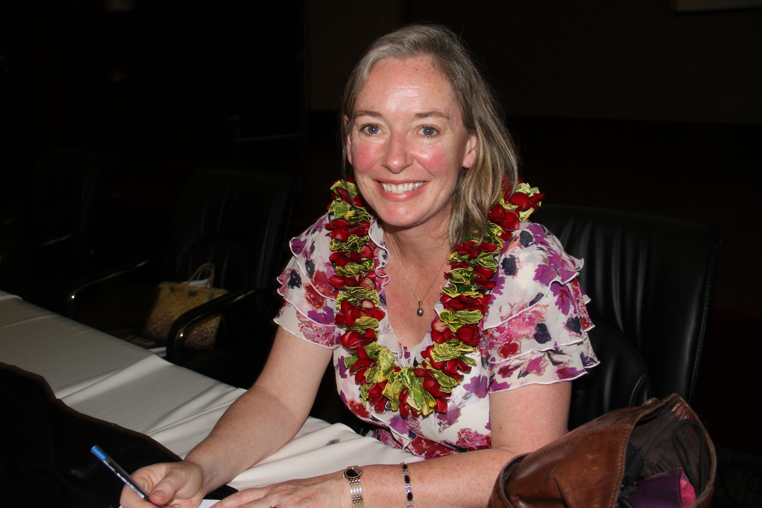 Patricia O'Brien at Book Launch