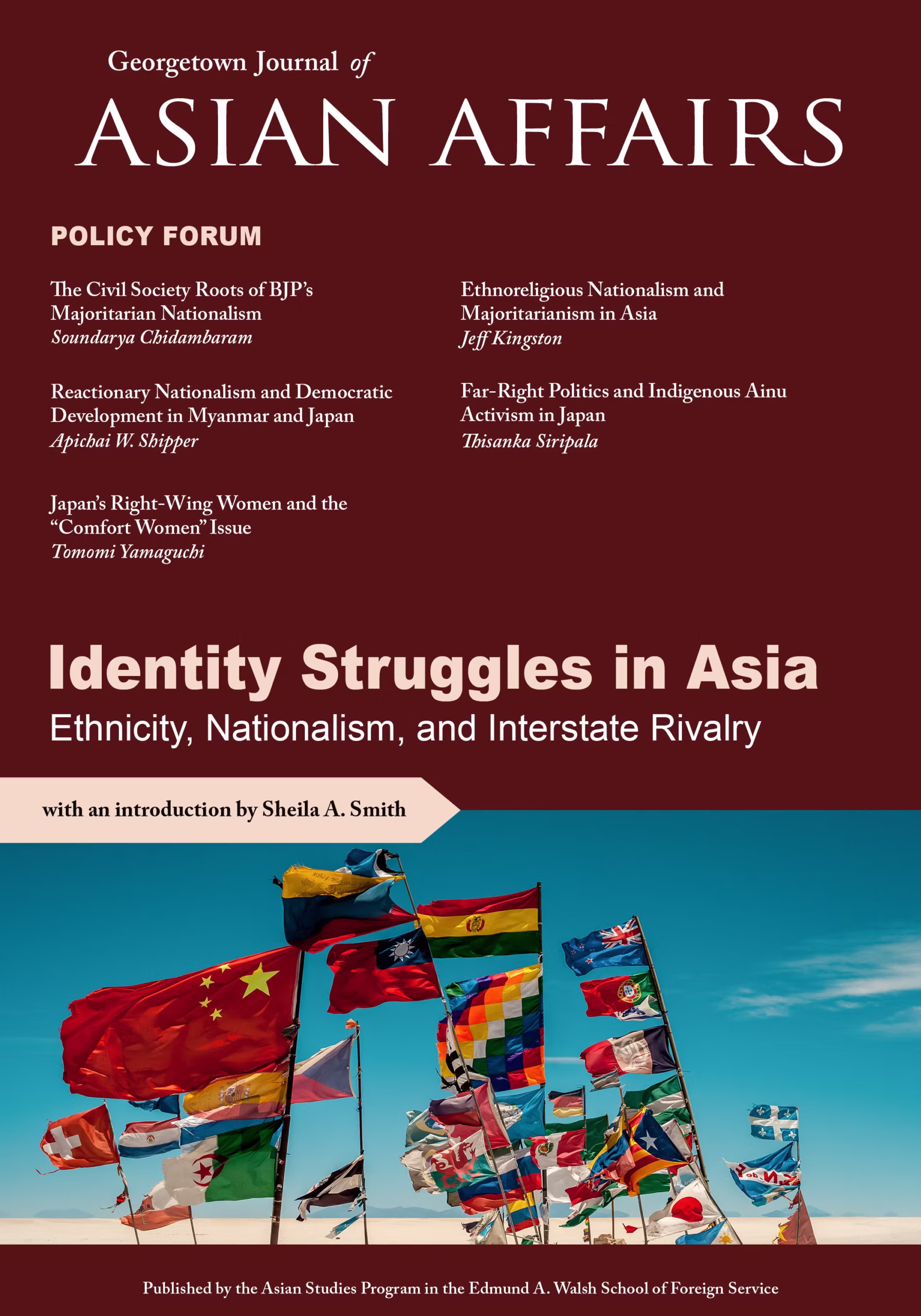 Georgetown Journal of Asian Affairs Volume 6 cover